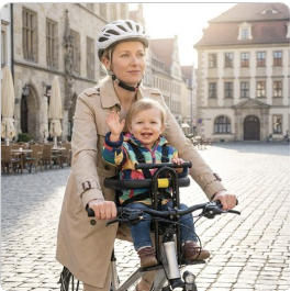 Porte-bébé vélo : rouler en sécurité avec votre enfant