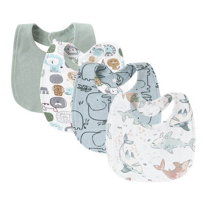 Bavoir bebe collection Grisée