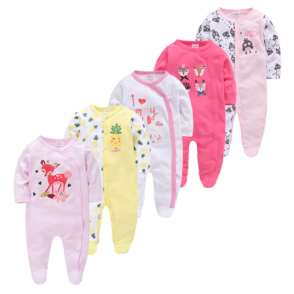 Ensemble pyjama hiver fille avec image animaux