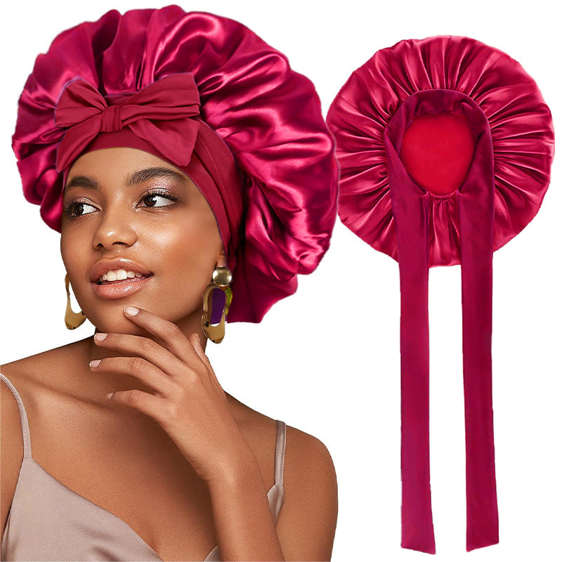 Chapeau Rond à ruban élastique| Élégance, confort et maintien au quotidien