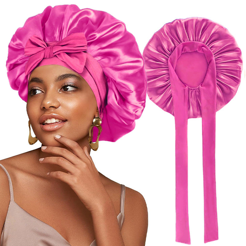 Chapeau Rond à ruban élastique| Élégance, confort et maintien au quotidien