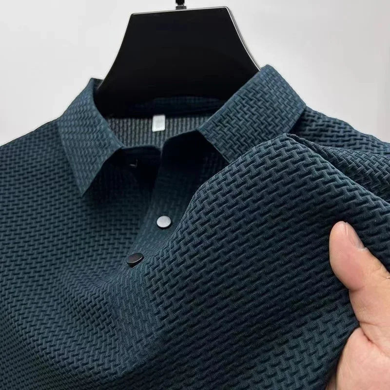 Polo Business pour Hommes - Décontracté  à Manches Courtes