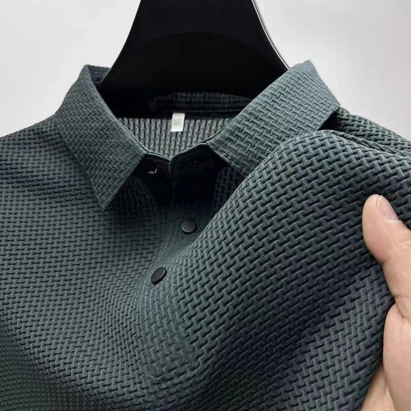 Polo Business pour Hommes - Décontracté  à Manches Courtes