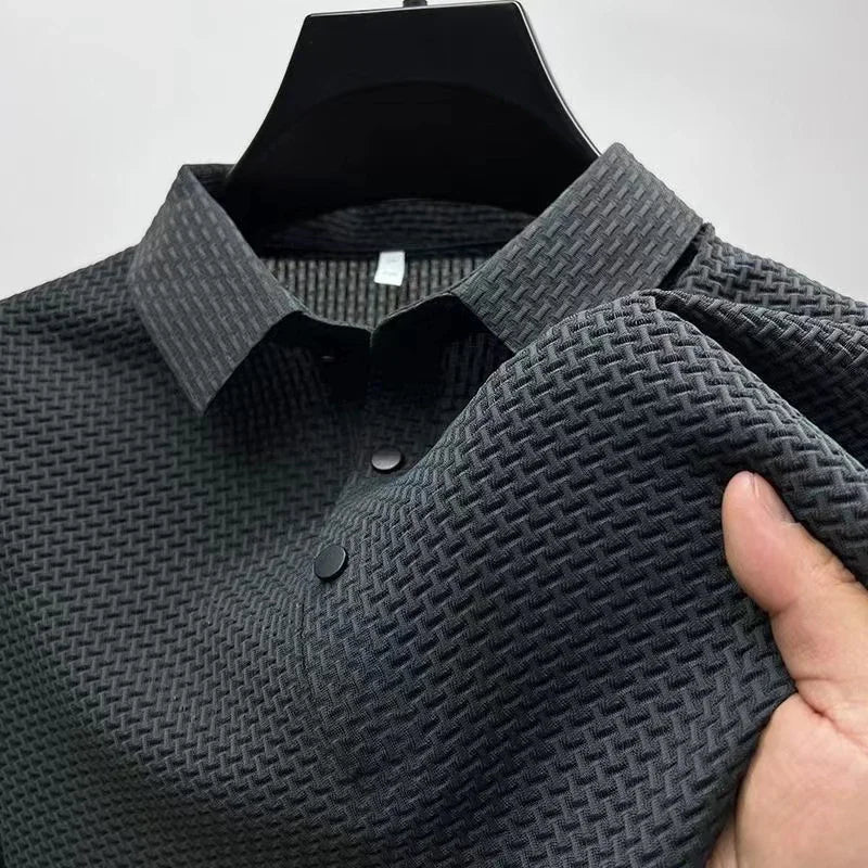 Polo Business pour Hommes - Décontracté  à Manches Courtes