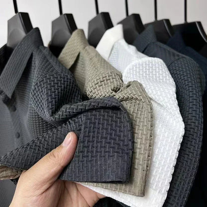 Polo Business pour Hommes - Décontracté  à Manches Courtes