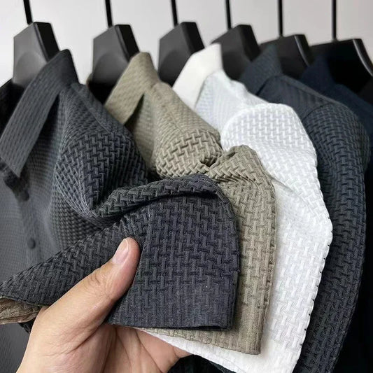 Polo Business pour Hommes - Décontracté  à Manches Courtes