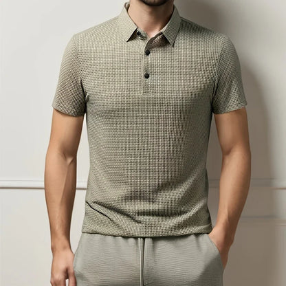Polo Business pour Hommes - Décontracté  à Manches Courtes