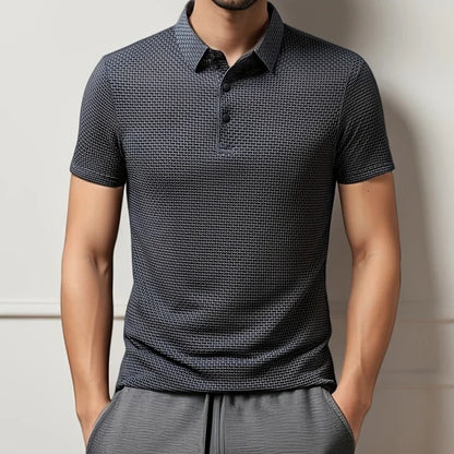 Polo Business pour Hommes - Décontracté  à Manches Courtes