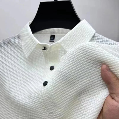 Polo Business pour Hommes - Décontracté  à Manches Courtes