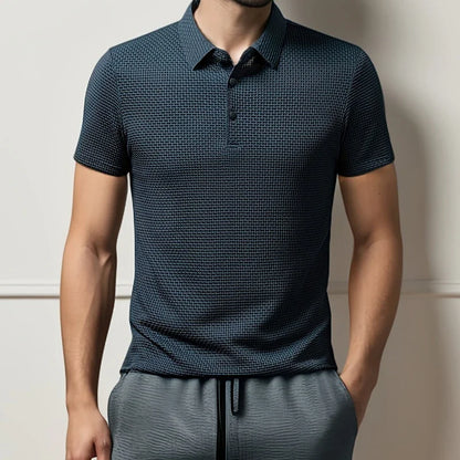 Polo Business pour Hommes - Décontracté  à Manches Courtes