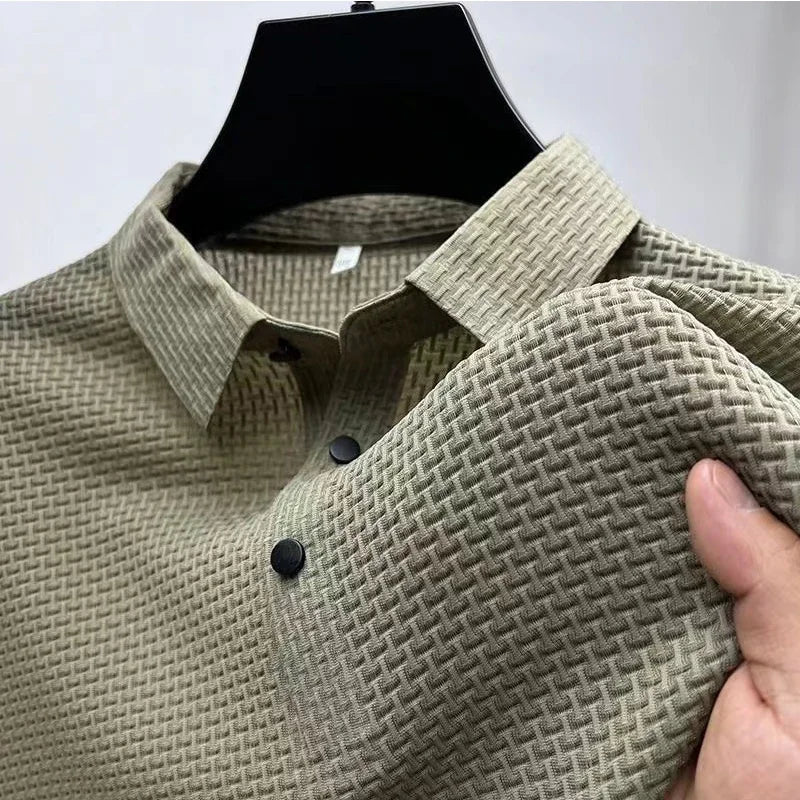 Polo Business pour Hommes - Décontracté  à Manches Courtes
