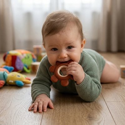 Anneau de dentition | Silicone Souple - Maman-bebeshop
