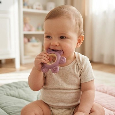 Anneau de dentition | Silicone Souple - Maman-bebeshop