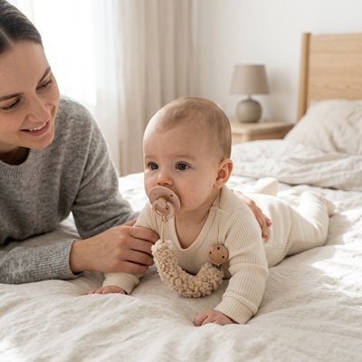 Attache tetine | Sécurisée - Maman - bebeshop