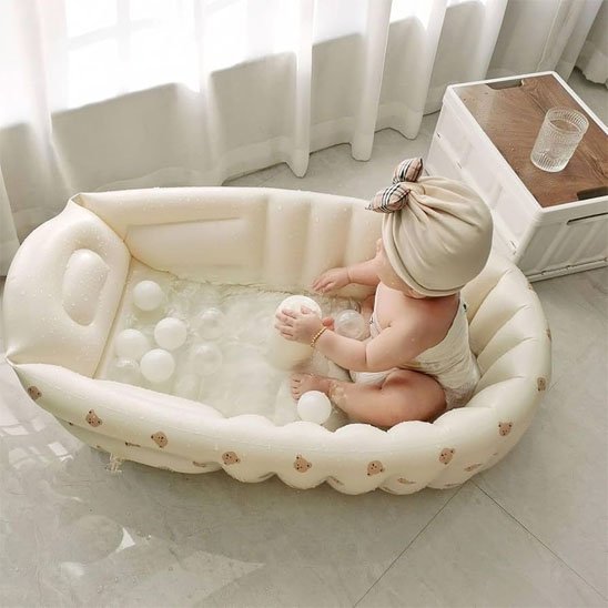 Baignoire bébé | Ergonomique et Sécurisée - Maman - bebeshop