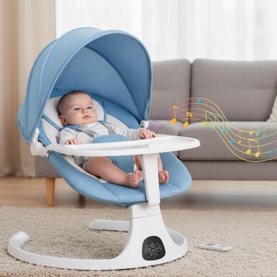 Balancelle bebe | Apaisante - Maman - bebeshop