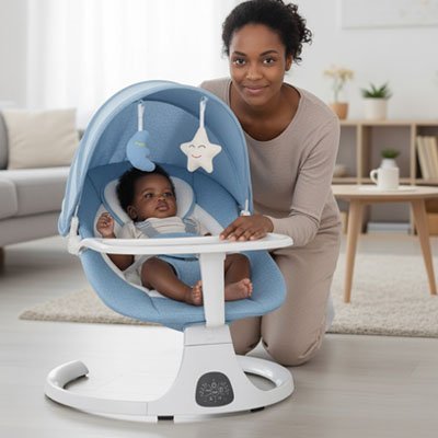 Balancelle bebe | Apaisante - Maman - bebeshop