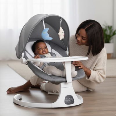 Balancelle bebe | Apaisante - Maman - bebeshop