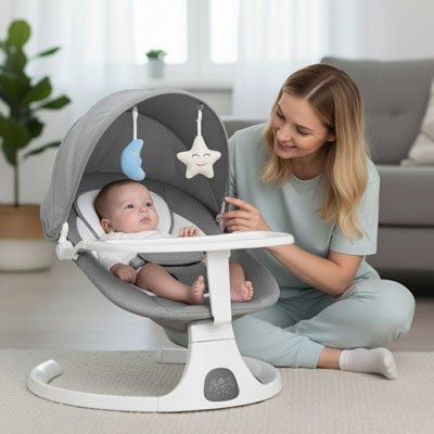 Balancelle bebe | Apaisante - Maman - bebeshop