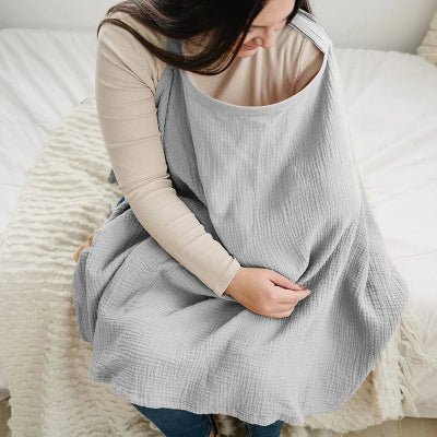 Cape d'allaitement - BreastfeedingCover™ - Gris - Maman - bebeshop
