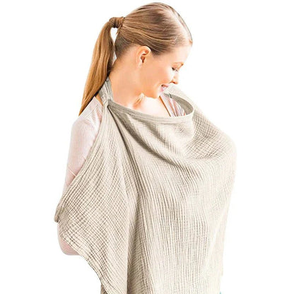 Cape d'allaitement - BreastfeedingCover™ - Khaki - Maman - bebeshop