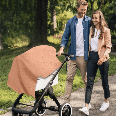 Cape d'allaitement - BreastfeedingCover™ - Peche - Maman - bebeshop