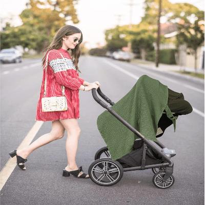 Cape d'allaitement - BreastfeedingCover™ - Vert - Maman - bebeshop