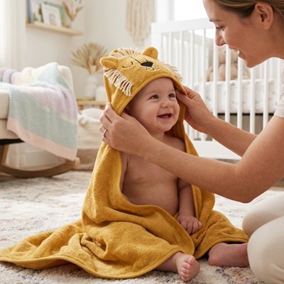 Cape de bain bébé | Ultra - Douce Absorbante - Maman - bebeshop