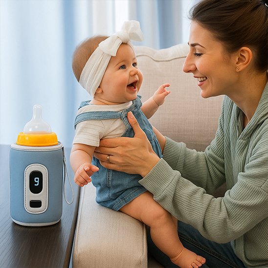 Chauffe biberon nomade | Rapide et pratique - Maman-bebeshop