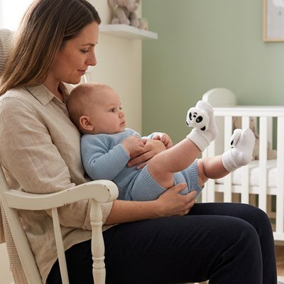 Chaussettes bébé | Antidérapantes - Maman - bebeshop