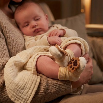 Chaussettes bebe | Antidérapantes - Maman - bebeshop