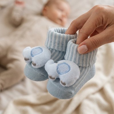 Chaussettes bebe | Antidérapantes - Maman - bebeshop