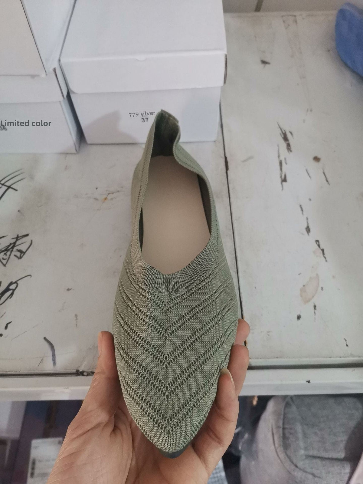Chaussures pour femmes tricotées et aérées – Le confort - Maman-bebeshop