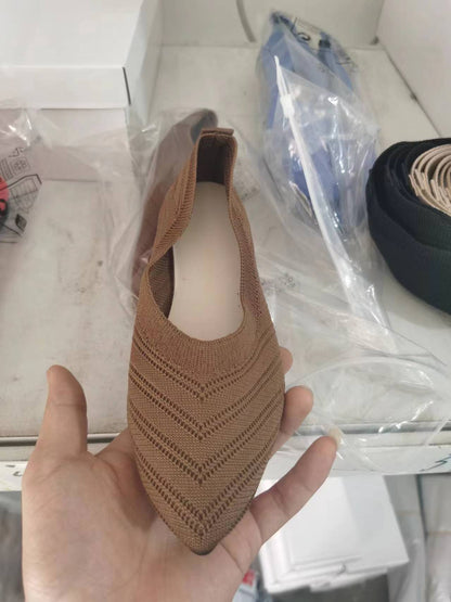 Chaussures pour femmes tricotées et aérées – Le confort - Maman-bebeshop