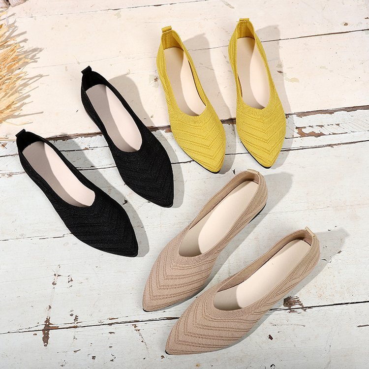 Chaussures pour femmes tricotées et aérées – Le confort - Maman-bebeshop