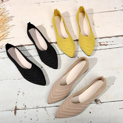Chaussures pour femmes tricotées et aérées – Le confort - Maman-bebeshop