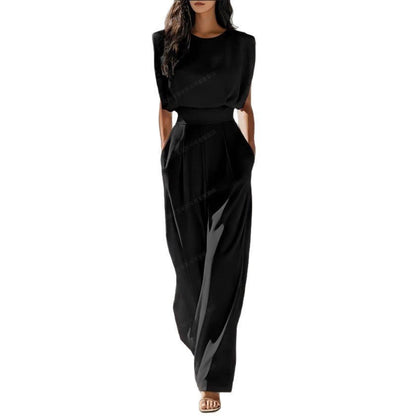 Combinaison Féminine Cintrée à la Taille – Élégance et Confort au Quotidien CombinaisonFemme - Maman-bebeshop