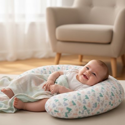 Coussin d'allaitement | Ergonomique - Maman - bebeshop