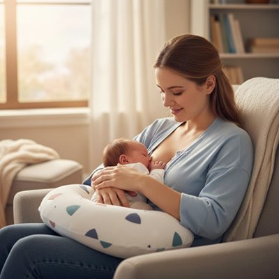 Coussin d'allaitement | Ergonomique - Maman - bebeshop