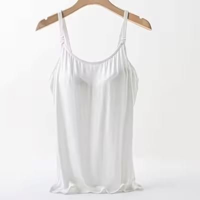 Débardeur Allaitement - NursingTank™ - Blanc - Maman - bebeshop