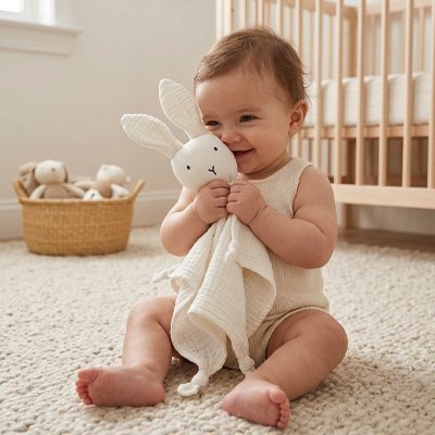 Doudou lapin | Ultra - doux - Maman - bebeshop