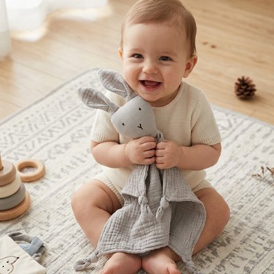 Doudou lapin | Ultra - doux - Maman - bebeshop