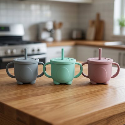 Gobelet bebe | Anti - fuite - Maman - bebeshop
