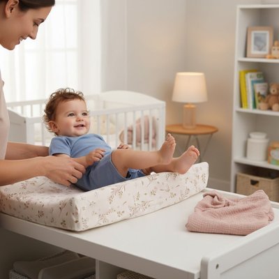 Housse matelas à langer | Douce et Imperméable - Maman - bebeshop
