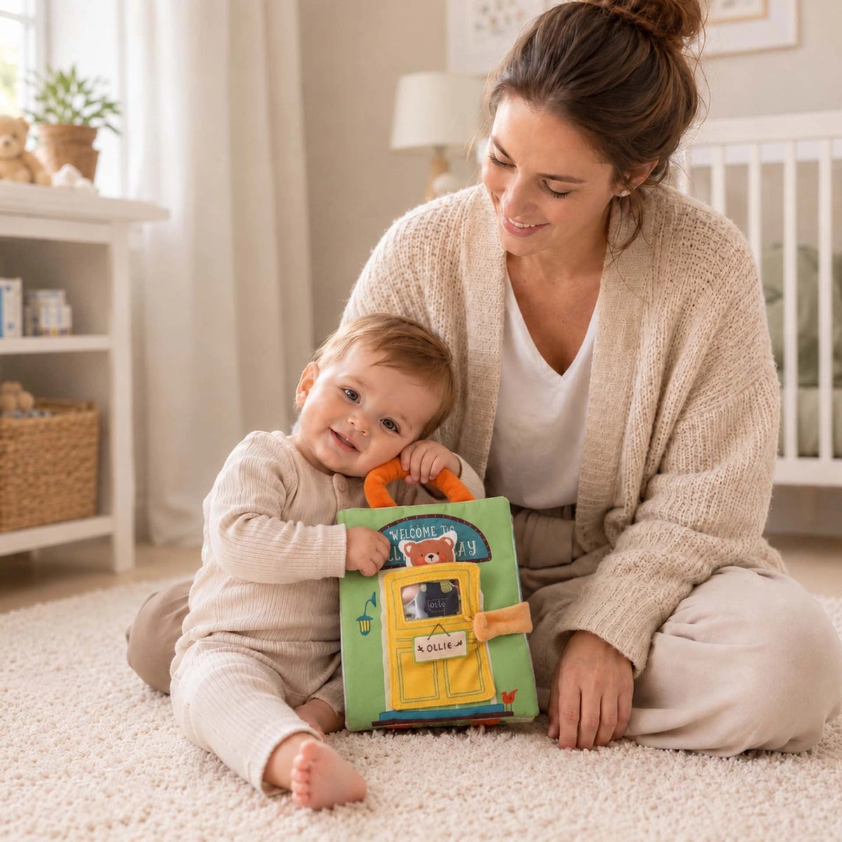 Livre bebe en tissus | Eveil - Maman-bebeshop