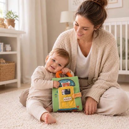Livre bebe en tissus | Eveil - Maman-bebeshop