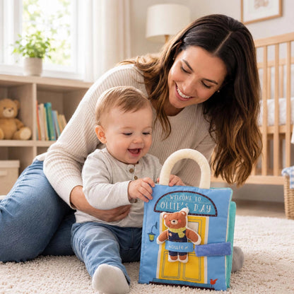 Livre bebe en tissus | Eveil - Maman-bebeshop