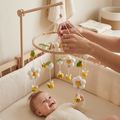 Mobile bébé | Apaisant Musical - Maman - bebeshop
