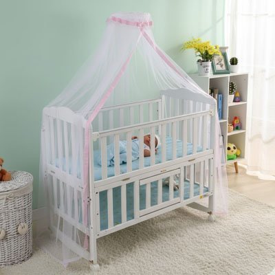 Moustiquaire lit bébé | Protection Ultra - Fine - Maman - bebeshop