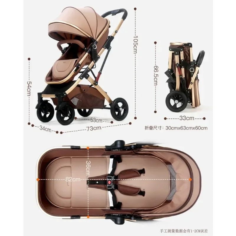 Nouvelle poussette double 3 - en - 1 | Liberté - Maman - bebeshop